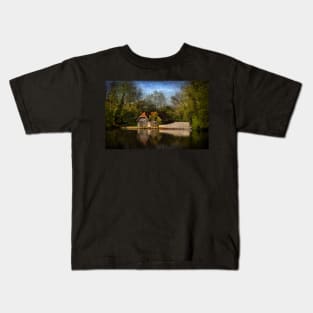 Boat Houses on the River Thames Kids T-Shirt